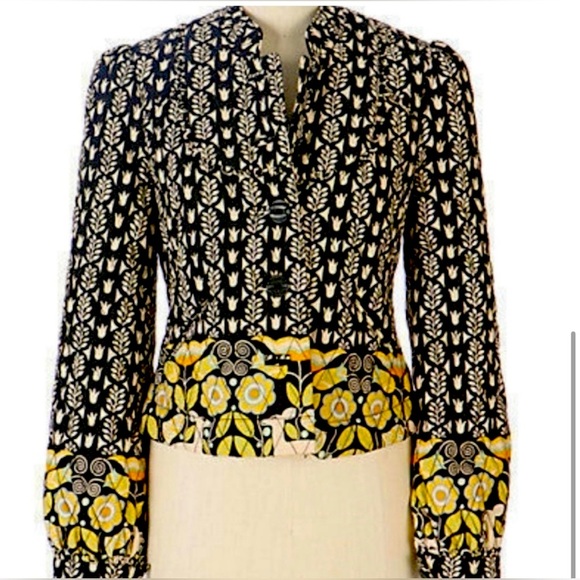 Anthropologie Jackets & Blazers - Anthropologie Elevenses quilted long sleeve jacket size 12.